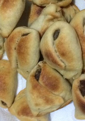 صورة لوصفة سمبوسك باللحمه