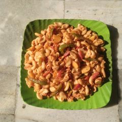 A picture of Apple macaroni.