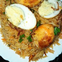 Egg Biryani A picture of Egg Biryani.