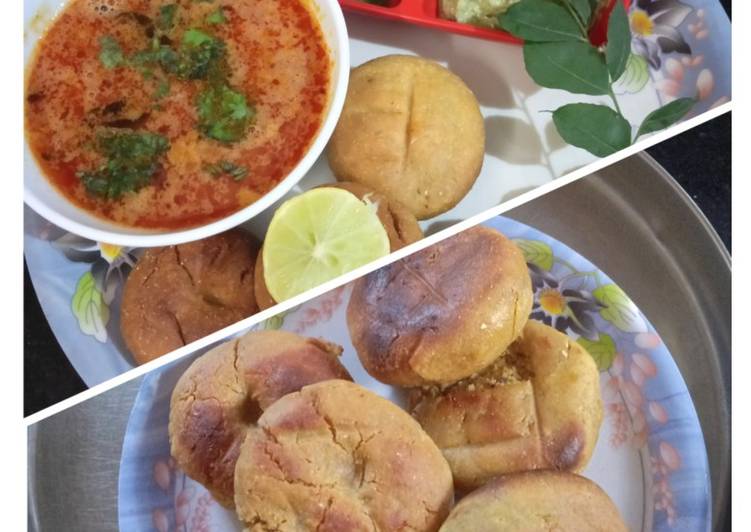How to Make Great Crispy and Kurkuri 😋fly Baati Cooking Basics for Beginners