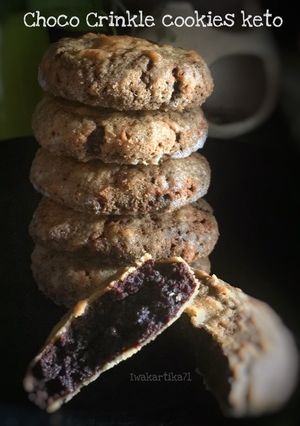 Foto resep Crincle Cookies Keto