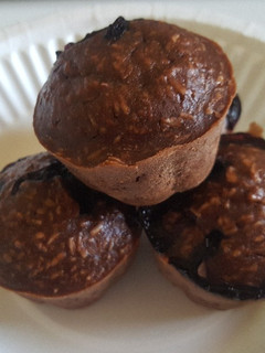 Foto di Muffin cocco, mirtilli e cacao