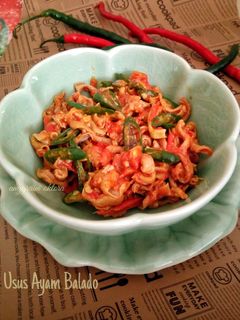 Foto resep Usus Ayam Balado