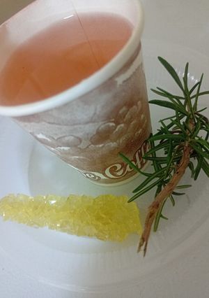عکسی از دستور دم نوش رزماری و پوست پرتقال