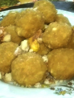 A picture of Wheat Flour Ladoo.