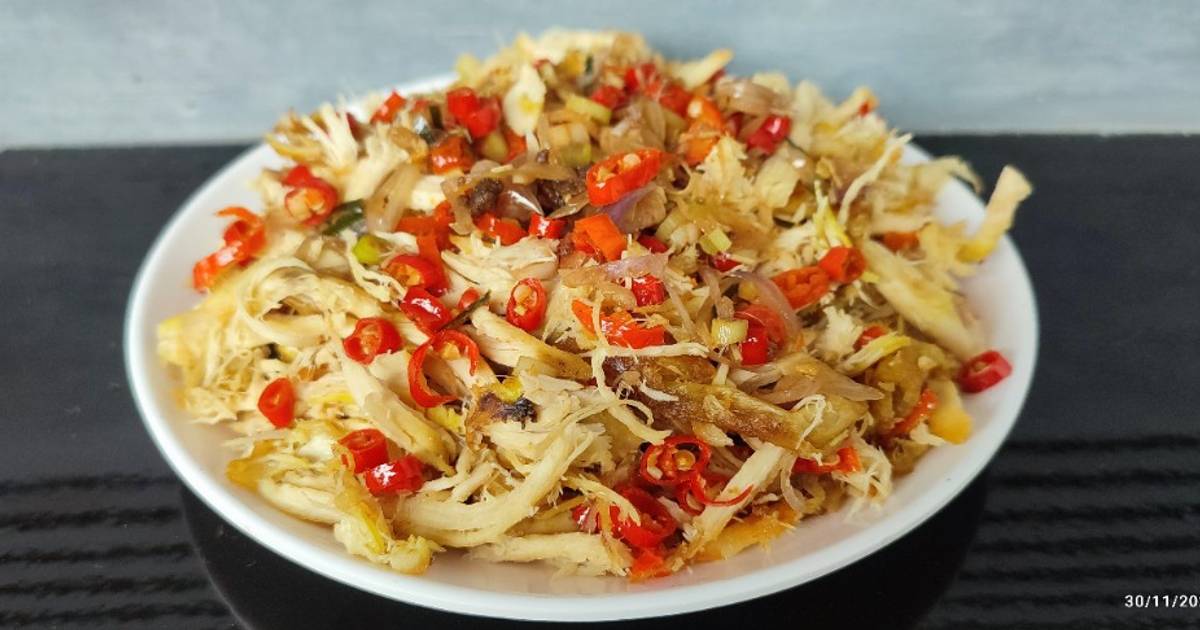 Resep Ayam Suwir Sambal Matah Mudah dan Praktis Dihidangkan