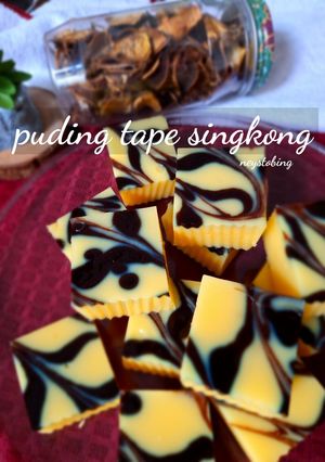 Foto resep 484. Puding Tape Singkong