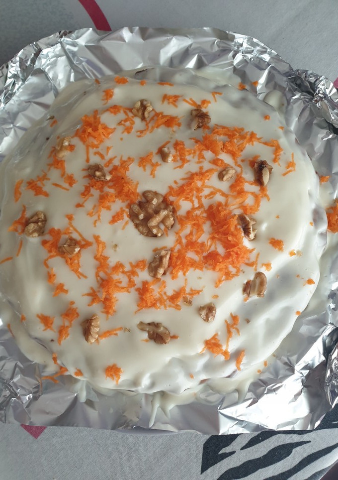 Una foto de Tarta de zanahoria