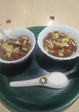 A picture of Gajar ka Halwa.
