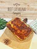 Beef Lasagna Panggang