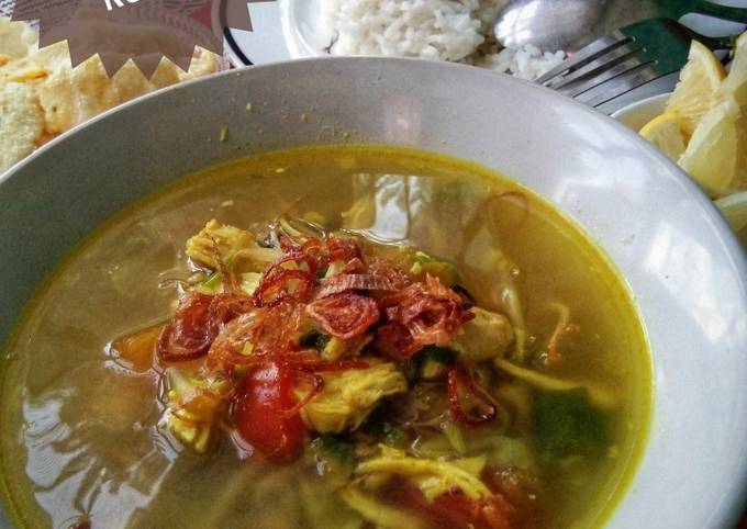 Soto Ayam Kuah Kuning