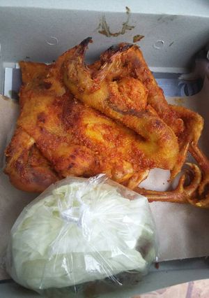 Foto resep Ayam panggang bumbu cabe