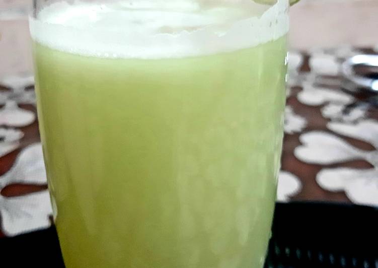 Recipe of Homemade Cucumber juice