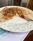 Піца з лаваша на сковороді