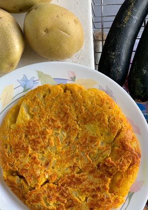 Foto principal de Tortilla de patatas sin huevo