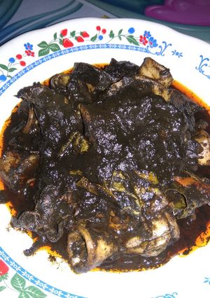 Foto resep Cumi hitam pedas