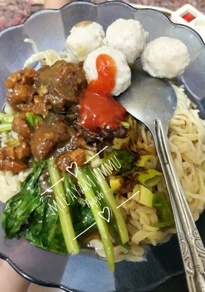 Foto resep 100.Mie Ayam Homemade By: Ummu Ayyub