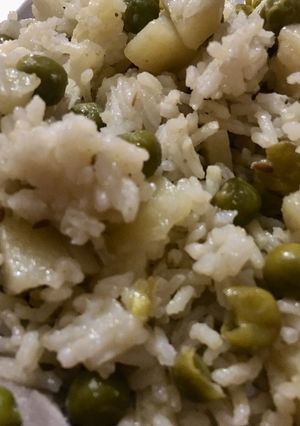 A picture of Veg rice.