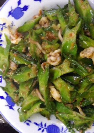 Foto resep Kecipir tumis kepala cumi