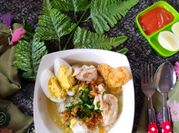 Gambar lontong banjar