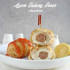 A picture of Ayam Gulung Sosis.