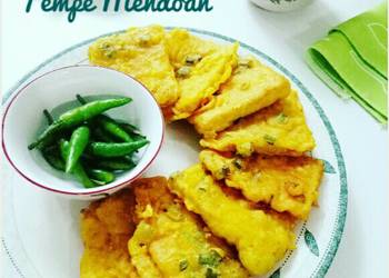 Resep Populer Tempe Mendoan Lunak Lezat Mantap