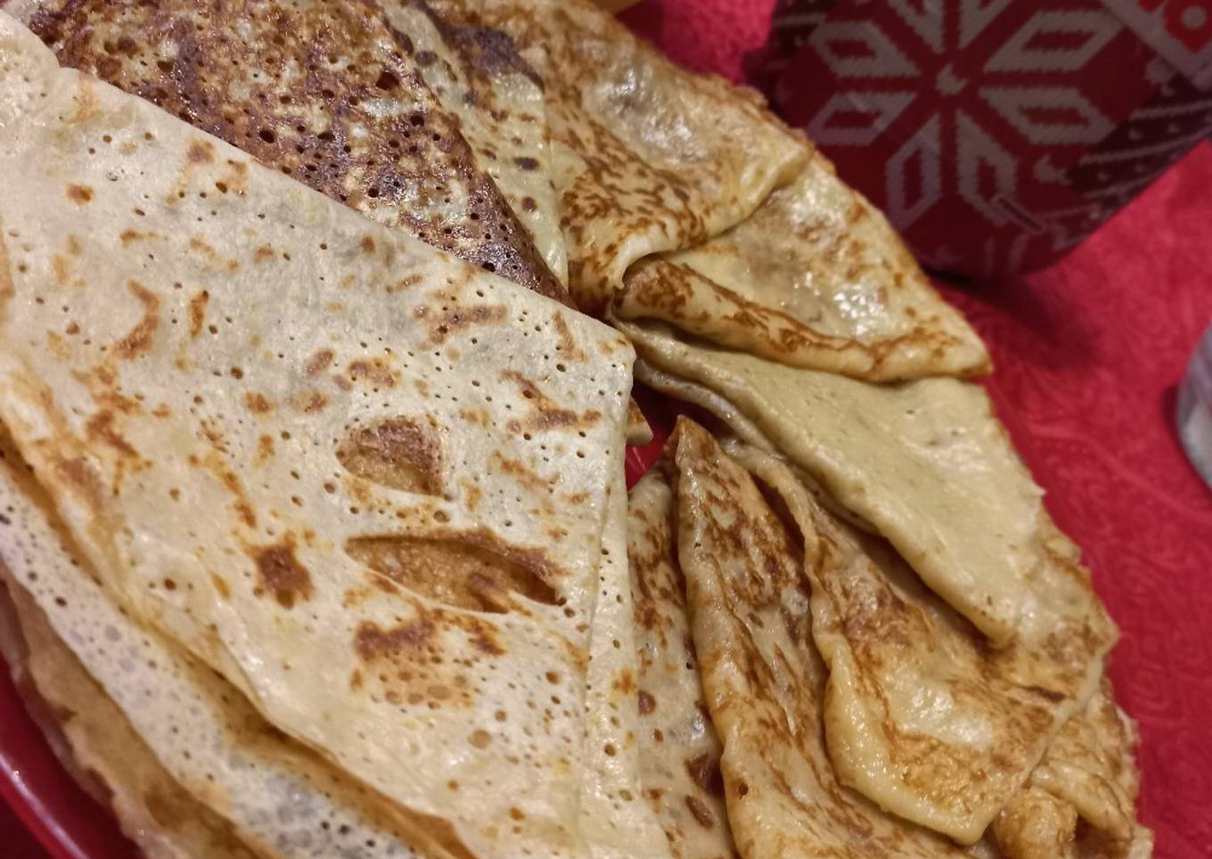 Crepes allégées