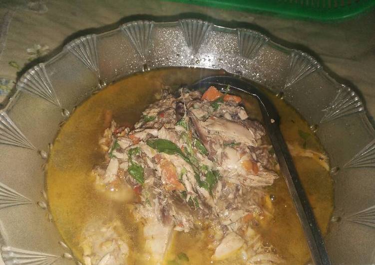 Resep Ikan tongkol asap santan kemangi Lezat