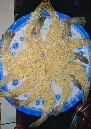Hình của món Tôm Tẩm Bột Chiên Xù Ngon Cơm Cho Bé.