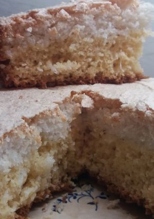 Una foto de Torta de coco