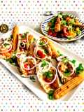 Mini Veg Corn Tacos