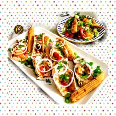 A picture of Mini Veg Corn Tacos.