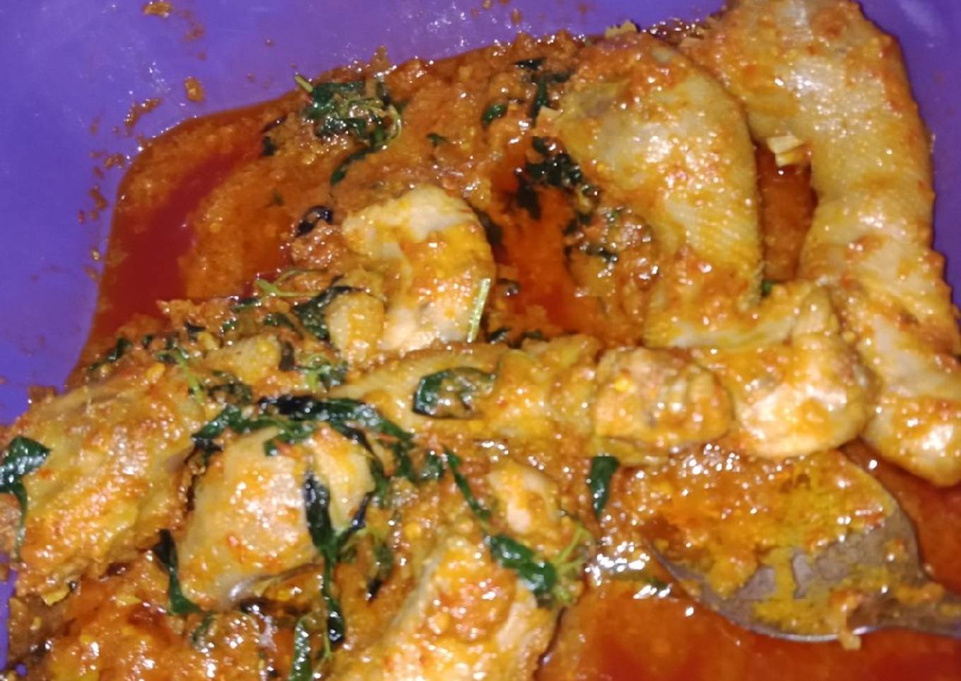 Kepala ayam rica kemangi