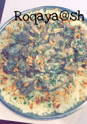 صورة لوصفة المنسف الأردني 😍😋👌🏻