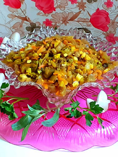 عکسی از دستور ترشی سالاد زمستانی