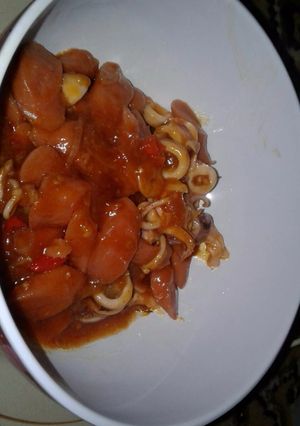 Foto resep Cumi asam pedas