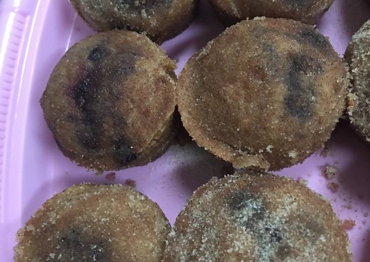 Easiest Way to Make Favorite Applesauce Puffs with Blueberries