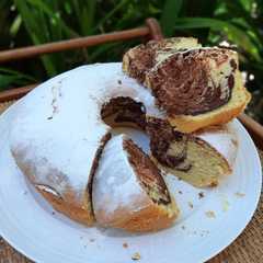A picture of German Marble Cake.