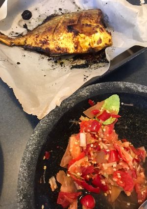 Foto resep Sambal aromatik untuk ikan bakar