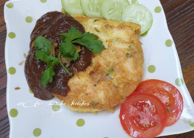 Resep Tahu Telur bumbu Petis yang Enak