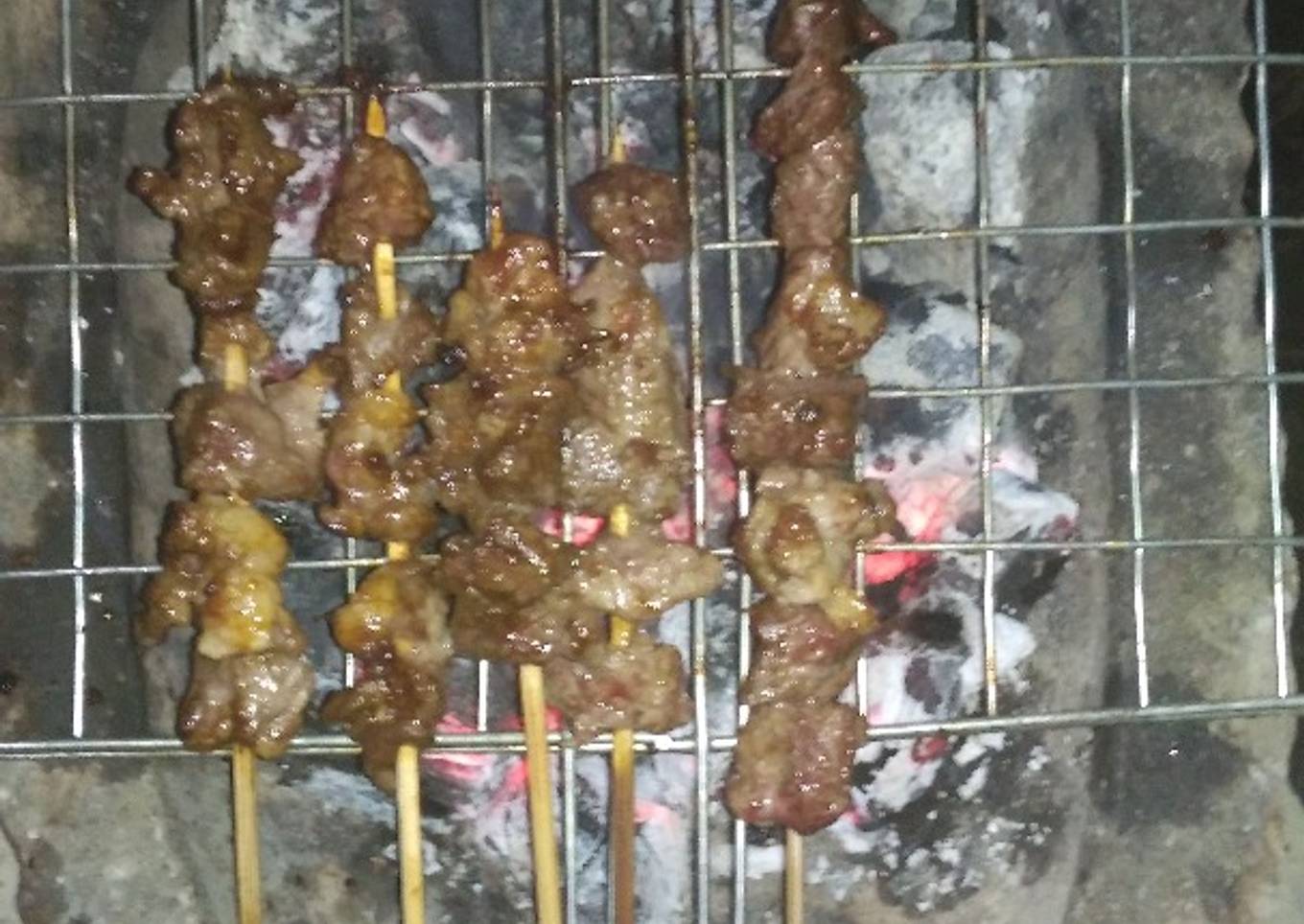Sate sapi simpel