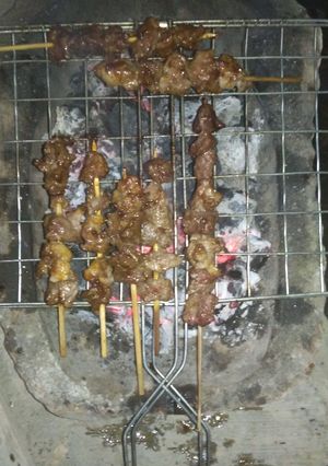 Foto resep Sate sapi simpel