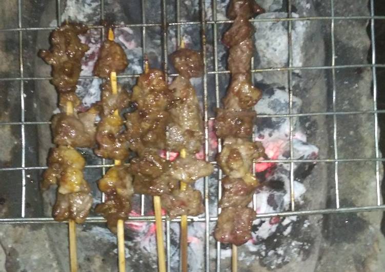 Sate sapi simpel