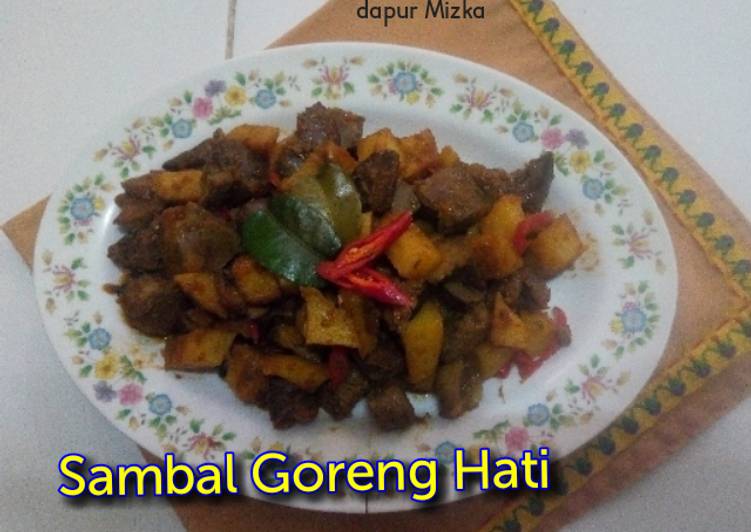 Bagaimana Membuat Sambal Goreng Hati, Menggugah Selera