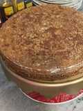 Bolo De Laranja Feito Com Massa Base De Pão De Ló Natural SEM FARINHA DE TRIGO 100% NATURAL