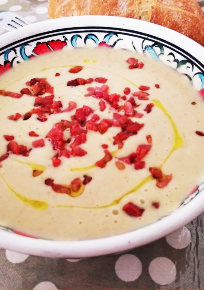 Una foto de Gazpacho de melón
