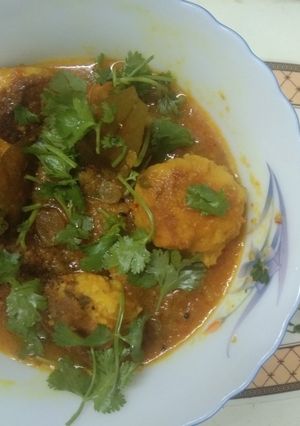 A picture of Pumpkin  Kofta  Curry.