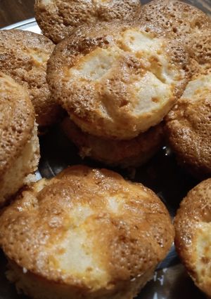 Una foto de Muffins de pera
