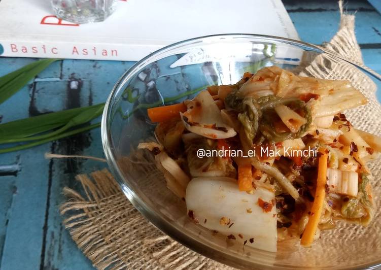 Resep Mak Kimchi (Easy Kimchi) yang Menggugah Selera