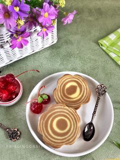 Foto resep Puding Jagung Zebra